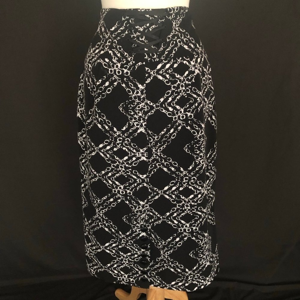 Cool Worthington Patterned Skirt - Picture 7 of 13
